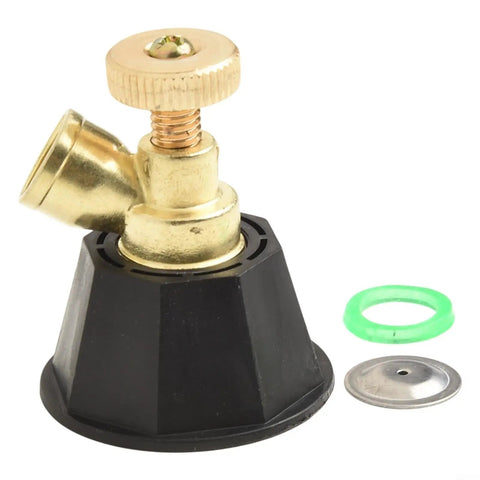 Adjustable Atomizing Garden Nozzle For Cyclone Spray Head With 14.5 mm Thread And Multi Spray Modes, alloy construction
