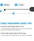 Heavy Duty Recliner Handle And Pull Cable Kit For Repairing Worn Out Sofas And Sectionals With No Sweat Setup and Sweet Smooth Glide, 38.2in cable.