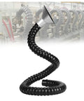 Heavy Duty 3 Ft Flexible Smoke Extraction Hose With Suction Hood For Welding Fume Removal, 6 In Inner Diameter.