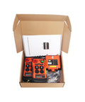 Dual Speed Wireless Crane Hoist Remote Control With 100 Meter Range, Ultra Fast 0.01 Second Response, Heavy Duty Industrial Grade Controller For Cranes, Hoists, Winches And Construction Vehicles, 2 Keys in box