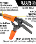 Locking Pliers Set Three Piece Long Nose 6 Inch Curved Jaw 7 Inch And 10 Inch Heavy Duty High Torque Mole Grips For Clamping