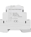 WiFi Smart KWH Meter 100-230V for tracking usage of high load appliances with durable shell and plug and play control.