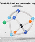 Molecular Model Kit For Chem Class, Dope 3D Colorful Models Of Tiny Molecules For Students And Teachers, PP atoms and bonds