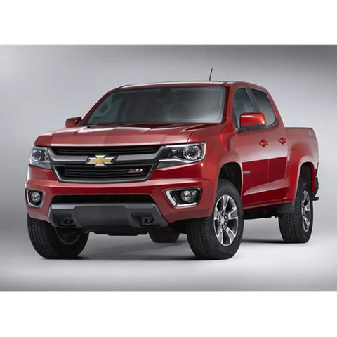 Red Chevrolet truck with Direct Replacement 7 Inch Roof Radio Antenna Mast for Chevrolet Equinox Traverse Volt Cruze and Trax