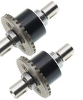 2Pcs Metal Front And Rear Differential Gear Set For WLtoys CNC Machined Steel