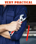 Person holding Sheet Metal Bender Pliers 10.23 Inch Folding Edge Hand Seamers With Built In Lock, showing ergonomic design and practicality.
