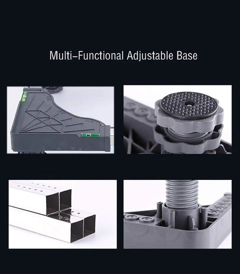 Universal Mobile Base For Dryer, Washing Machine, And Mini Refrigerator, Adjustable, Multi Functional Stand details