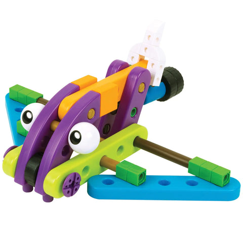 Colorful model from Hands On Airplane Engineering Kit For Preschoolers Storybook Adventure With Karlie And Ty Omega Build.