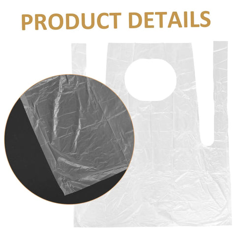Get Ready To Tackle The Mess With This Slick Rock Solid Pack Of Twenty Five Chemical Resistant Waterproof Sleeveless Aprons In Transparent Plastic Perfect For Kitchen Grilling And Dirty Chores Giving You Zero Stress And Total Victory Today