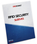 RFID Blocking Card Sleeves Set With Ten Pieces And Five Unique Designs For Identity Theft Protection On The Go Slim Side Load Travel Case Keeps Cards Safe And Easy To Access packaging