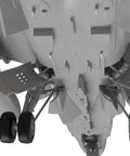 Bottom view of landing gear on SEPECAT Jaguar 1/48 Scale Model Kit GR.1A - Plastic Aircraft Kit For Builders And Hobbyists