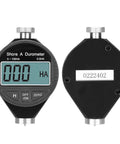Top Notch Shore A Hardness Tester 100HD for Plastic, Rubber, and Soft Materials With LCD Display, Auto Off Durometer for Precise Readings and ASTM D2240 Compliance, front and back