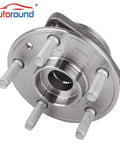 Front Wheel Hub And Bearing Assembly Fits Jeep Wrangler 2018 2023 And Gladiator 2020 2023 5 Lug Non ABS System Flange Diameter 161.52mm Heavy Duty Wheel Hub Replacement For Off Road And Daily Driving product image showing 5 lug design