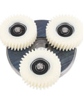 Planetary Gear Motor Gear Clutch Kit 3 Piece with Nylon 36T Gears and 88mm Clutch for 500 to 750W Electric Motors
