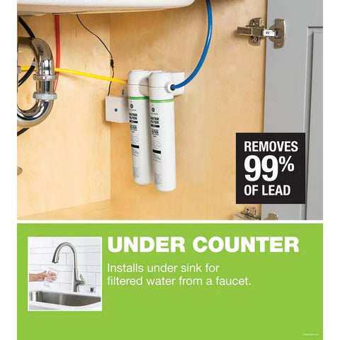 Under Sink Reverse Osmosis Water Filter For Home Use With Triple Filtration Reduces Lead Arsenic Sediment Rust And Other Impurities Includes One Membrane Easy Replacement Fits Multiple PXRQ PNRQ RO Systems installed under a kitchen sink