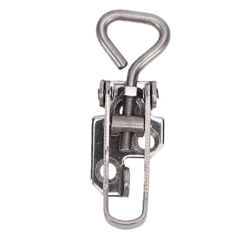 Beefy 4 Piece Marine Grade 304 Stainless Steel Toggle Latch Clamp Hardware Kit for Boats Yachts RV Cabinets Wooden Boxes, 330 Lb Load