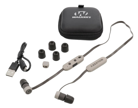 Flexible Neck Worn Electronic Ear Bud Headset With Snug Ear Tips For Hands Free Calls And All Day Comfortable Listening On The Go Great For Travel Work And Fitness