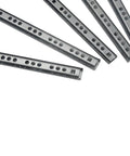 Fully Extendable Two-Section Drawer Slides With Steel Ball Bearings, Detachable Quick Release Latches, Tool-Free Install
