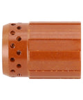 Swirl Ring 220670 Plasma Cutting Consumable Replacement Part For 45 Amp Machines, side view, metal accessory