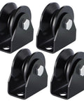 Four Pack V Groove Caster Two Point Five Inch Wheel Sliding Gate Wheel Rigid Caster For Rolling Gates And Fences Sawmill Use Heavy Duty Seven Hundred Seventy Two Pound Load Capacity Per Caster Ideal For Heavy Use In Outdoor Environments And Shop