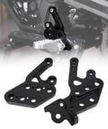 Six-Position Adjustable Bolt-On Footpeg Bracket For Talaria Sting MX3 MX4 Electric Dirt Bike Black Aluminum CNC Lightweight