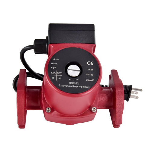 Level Up Your Hot Water Game With This Slick 22 GPM Circulator Pump For Fast Recirculation Three Speed Settings Bronze Build And Easy Plug And Play Install For Smooth Residential Plumbing Flow.
