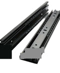 Two Pack Drawer Slides For Cabinets, 8 Inch Long, 20 Cm, 2 Pieces Set, Smooth Glide Cabinet Hardware, Durable Metal Rails
