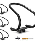 Four Pack E Track Wheel Chocks For Enclosed Trailers And Garages Secure Motorcycle And Dirt Bike Wheels With Easy Clip In Installation