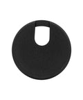 5 Pack Black Round Desk Cable Grommets 3 Inch 76mm Two Piece ABS Plastic Hole Cover for Computer Desk Table Cord Management