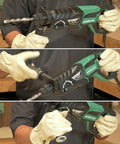 Hard Hitting Rotary Hammer Drill With SDS Plus, 1-Inch Chuck, 7.5 Amp Power For Fast Drilling, Chipping And Hammer Drilling In Concrete, Model DH26PF, The Go-To Tool For Masonry Jobs