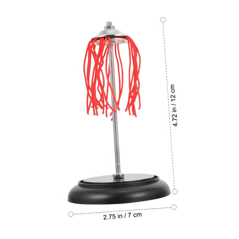 Electric Plume Physics Teaching Kit For Electrostatics Learning Two Pack Hands On Classroom Experiments with red filament strands.