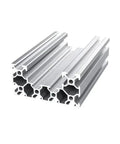 Heavy Duty 4080U Aluminum Profile Extrusion Beam Smooth V Slot Rails, 40x80mm for CNC Routers and 3D Printer Frames.