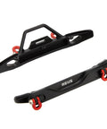 Beefed Up Front And Rear CNC Aluminum Bumper Upgrade For Axial SCX30 C10 Bronco One Thirtieth RC Crawler Fits Stock Body No Modifications Required Tough Trail Ready
