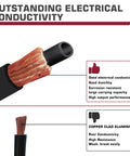 Comparison of electrical conductivity in welding cables, highlighting features of Tig Welding Gun Wp-17V Argon Torch with durable copper wire.
