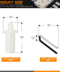 Fully Loaded Plantation Shutter Repair Kit 130 Pcs With 50 Spring Loaded Pins And 80 Tilt Rod Louvers Staples product dimensions