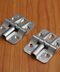 Heavy Duty Zinc Alloy Door Hinges Delivered With A Smooth Operator Feel Tough As Nails Build Precision Guide Rails And Total Silence For Any Home Makeover Project - close-up view on wooden surface.