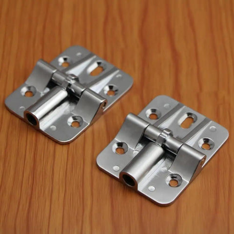 Heavy Duty Zinc Alloy Door Hinges Delivered With A Smooth Operator Feel Tough As Nails Build Precision Guide Rails And Total Silence For Any Home Makeover Project - close-up view on wooden surface.