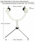 Diagram of No-Fuss One Person Copper Pipe Welding Bracket Kit For HVAC Repair With Anti-Shake Design and adjustable angles