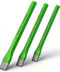 Heavy Duty Cold Chisel Set Three Eighths Inch One Half Inch Five Eighths Inch Premium Carbon Steel Chisels For Carpentry Masonry