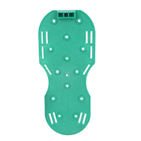 Base of Garden Yard Lawn Aerator Shoes For Grass And Soil Aeration With Heavy Duty Spikes Adjustable Straps Easy To Use Footwear