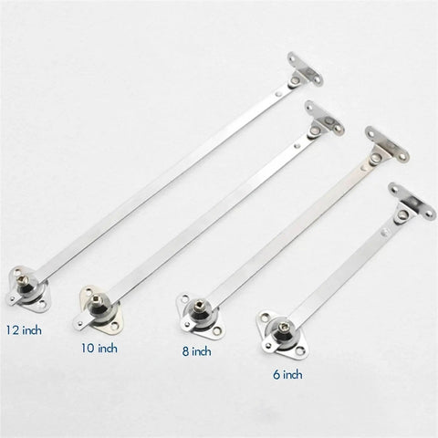 Concealed Hinge Soft Close Lift Up Stay For Cabinets And Doors Zinc Alloy Hardware in 6 8 10 12 Inch Sizes