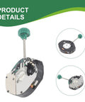 Six Pack Quartz Watch Movement Repair Kit with metal clock mechanism parts for DIY watchmaking and replacement, silver tone detail.