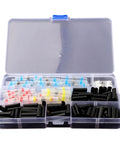 Solder Seal Wire Connectors Kit 50 Pack Heat Shrink Waterproof Solder Sleeves One Step Installation No Crimp Tools Needed Fast Secure Electrical Connections For All Weather Use in storage case