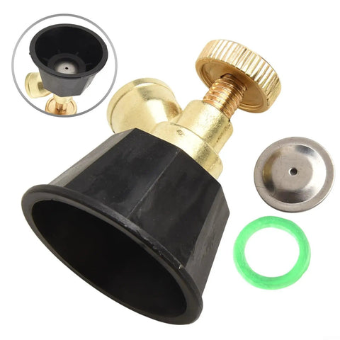 Adjustable Atomizing Garden Nozzle For Cyclone Spray Head With 14.5 mm Thread And Multi Spray Modes For Lawn And Crop Irrigation