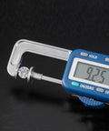 Digital Gauge Mrg-25 Electronic Pearl Calipers for Diamond Gemstone Jewelry measuring a diamond at 9.25mm