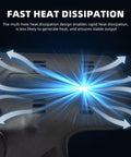 Fast heat dissipation design of the Heavy Duty Cordless Rebar Bender And Cutter With 360 Degree Rotation portable tool.
