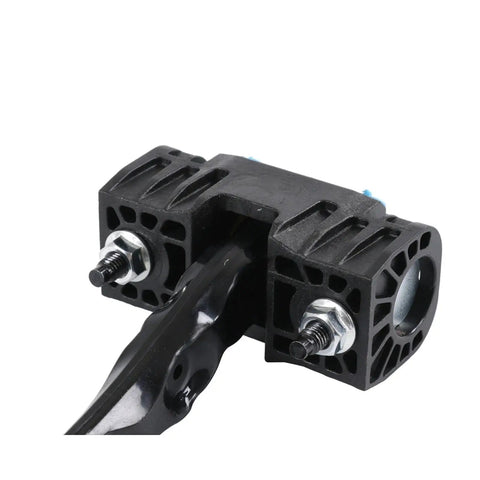 Close-up of Door Stop Hinge Limiter For Front Left And Right Doors Fits Peugeot Boxer Citroen Fiat Ducato Vans No Nonsense Car Door Stop Strap Prevents Overopening Rugged Durable Built To Last Reliability 1358220080 9181N9