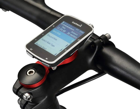 Adjustable Bicycle Stem Mount For Garmin Edge 25 130 200 500 510 520 800 810 820 1000 1030 6061 T6 Aluminum on bike