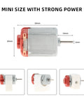 DIY DC Motor Kit For Makers With Dual 3V To 12V Motors Up To 25000 RPM 60 Gear Pack Awesome Paddles And Propellers Shafts And Wheels