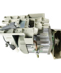 110V Sewing Machine Brushless Servo Motor With Needle Positioner 1500W high torque DC motor with connectors visible